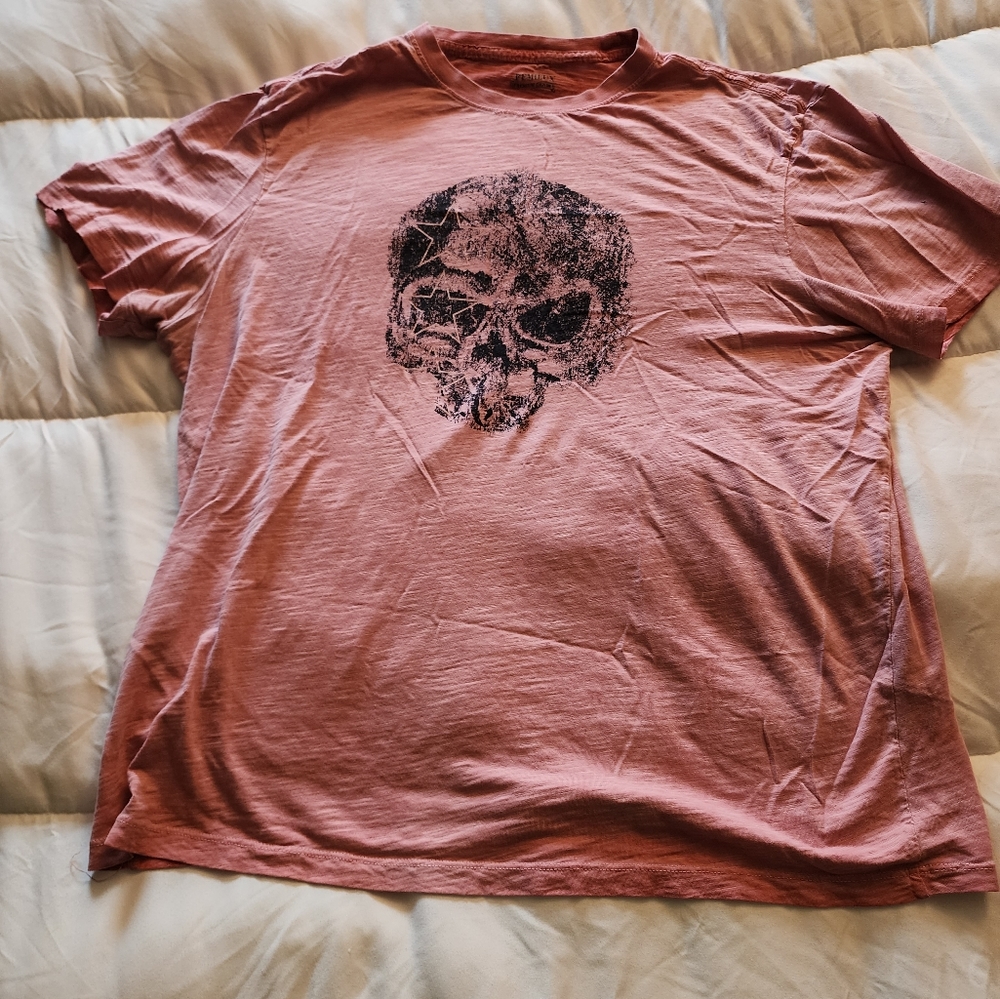 Mens Large Pemieux skull t-shirt